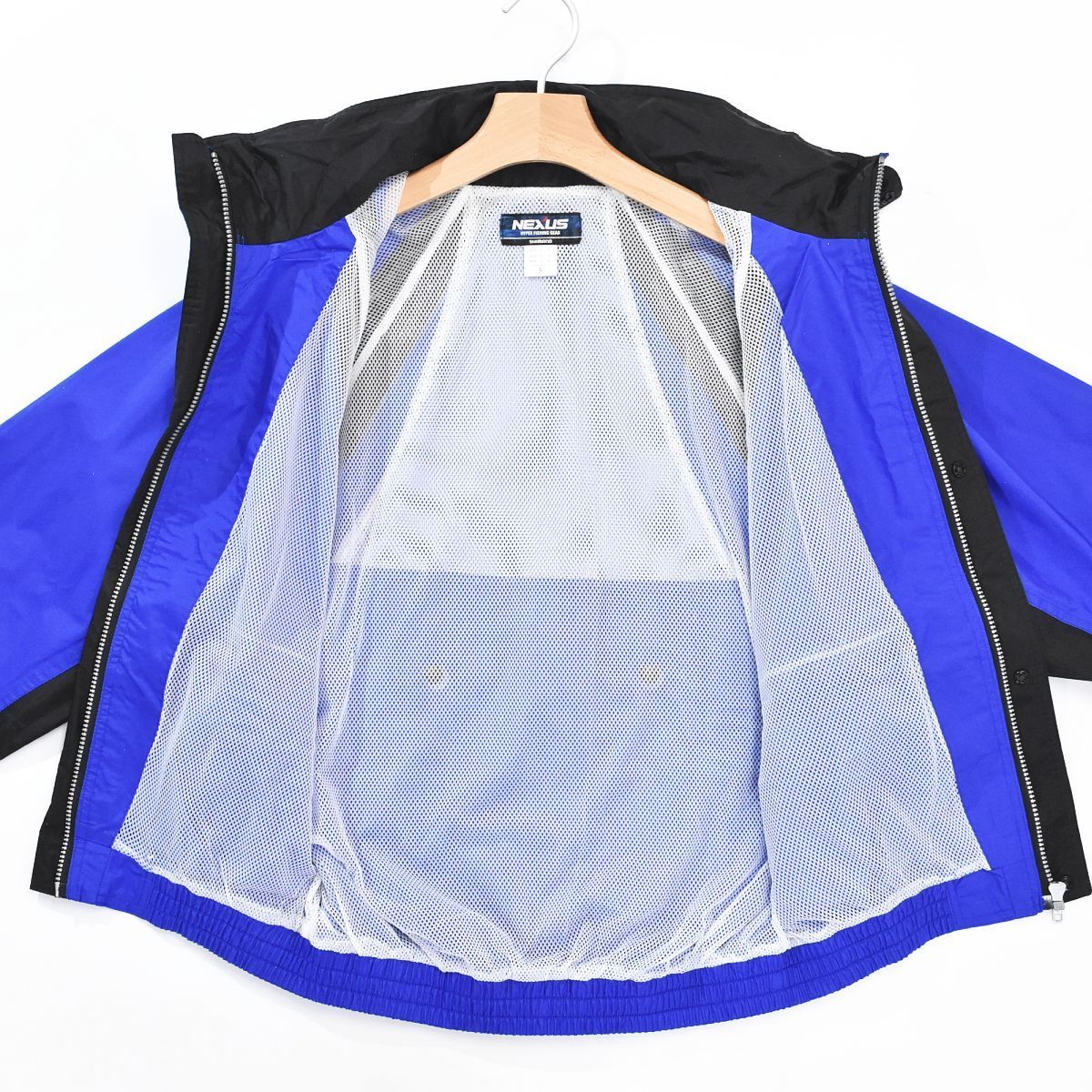 SHIMANO NEXUS】フィッシングジャケット/L☆ブルー☆メンズ ウェア