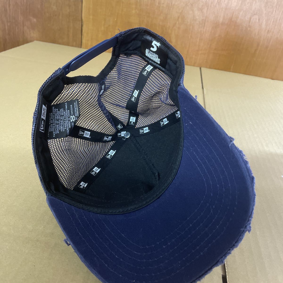 NEWERA 大洋ホエールズ 復刻 キャップ Dena 横浜ベイスターズ メッシュ