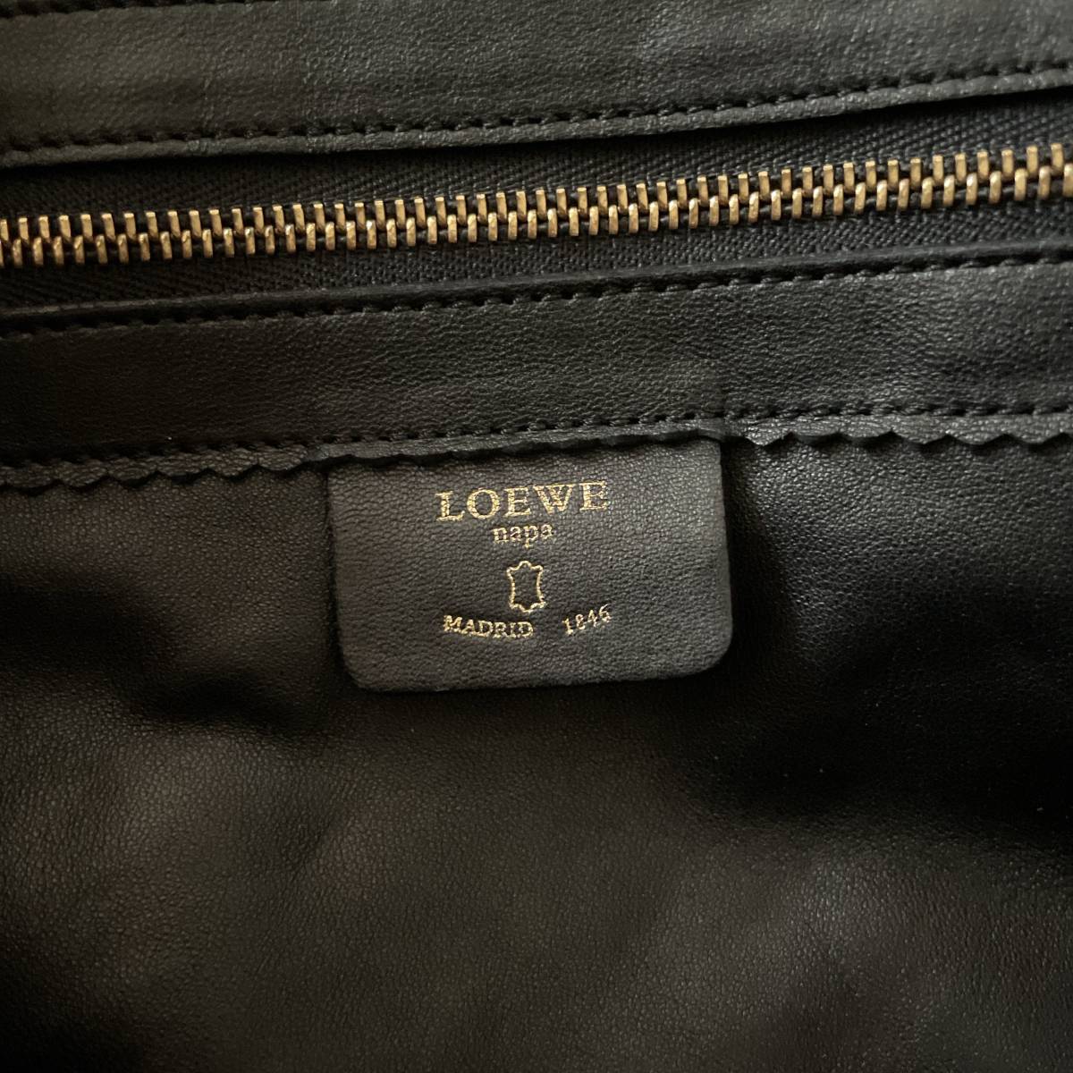1円 ◇極美品◇ LOEWE ロエベ トートバッグ 肩掛け アナグラム 