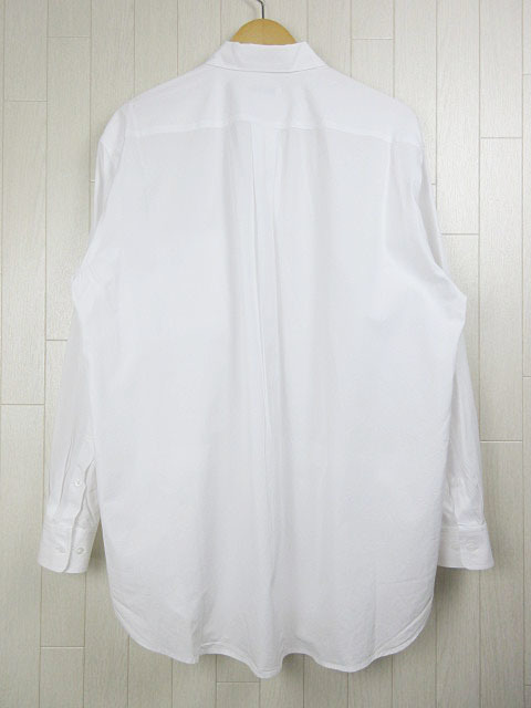 ユニクロ ジルサンダー Uniqlo J スーピマコットンオーバーサイズシャツ 隠しボタンダウンカラー 長袖 331 ホワイト L メンズ 長袖シャツ 売買されたオークション情報 Yahooの商品情報をアーカイブ公開 オークファン Aucfan Com