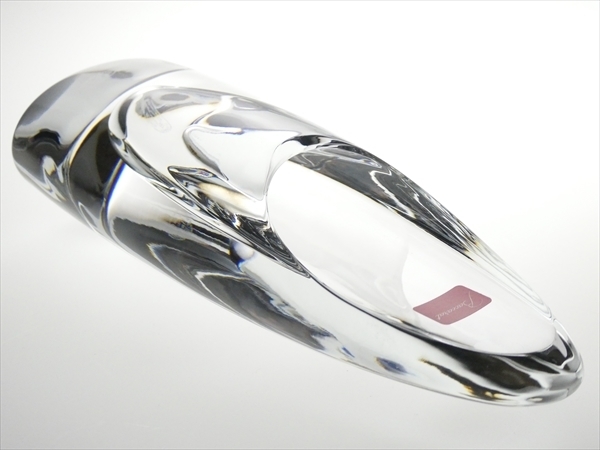 N560 Baccarat バカラ クリスタル エスキモー ベース 花瓶 飾壷