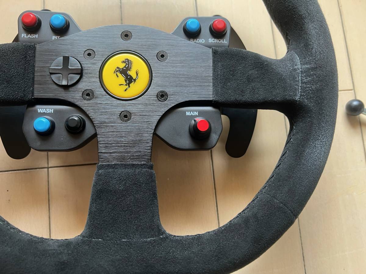 中古】Thrustmaster T300 Ferrari Integral Racing Wheel Alcantara 