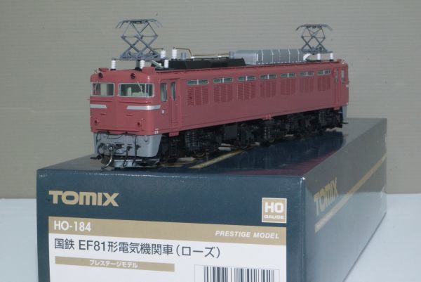 TOMIX 国鉄 EF81形 電気機関車 (ローズ) プレステージモデル TOMIX HO