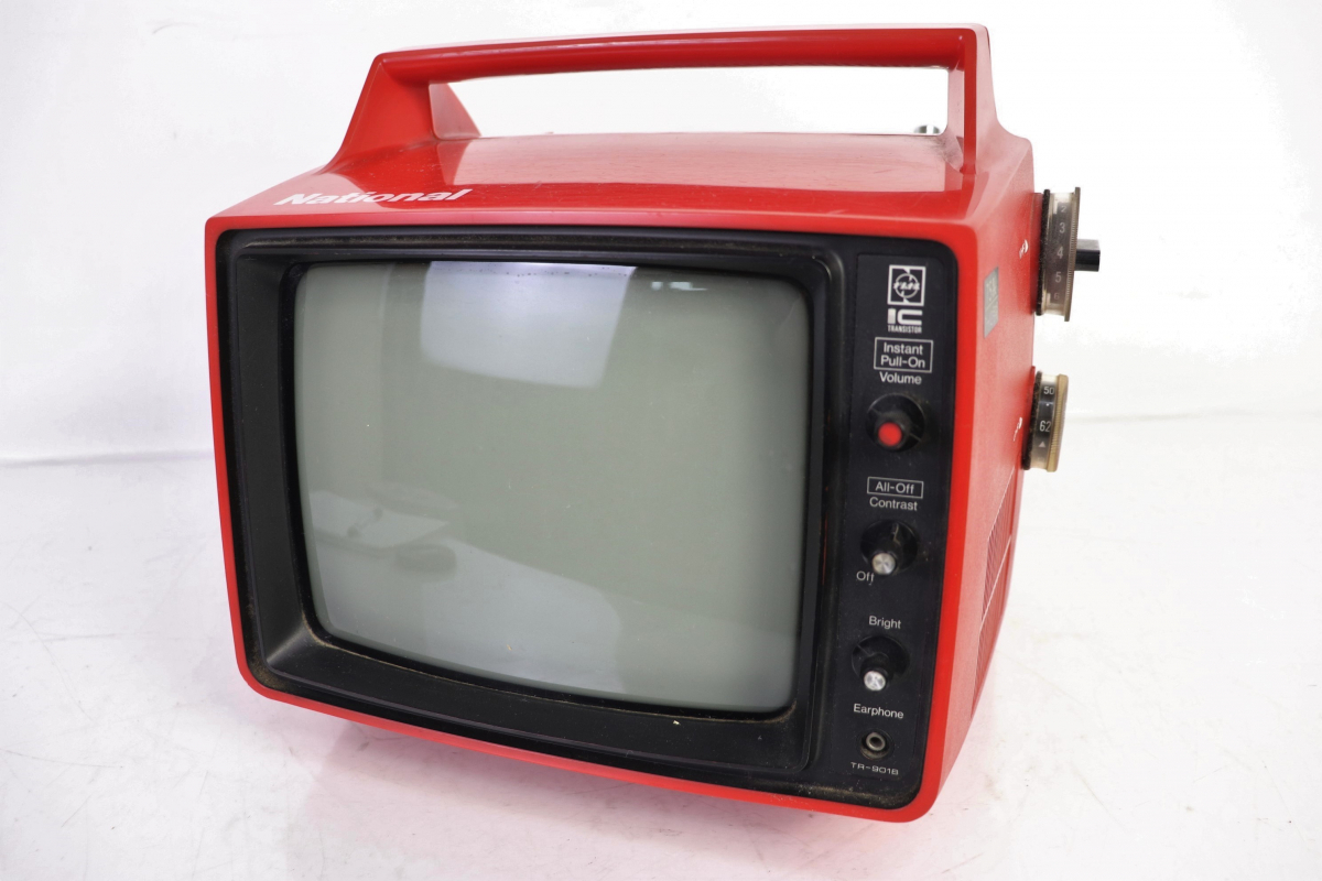 ト葛 National ナショナル 白黒テレビ ブラウン管 Tr 901b Ic トランジスタ式 アンティーク 通電のみ確認済み Ce396cxx37 Hi4wireless Com