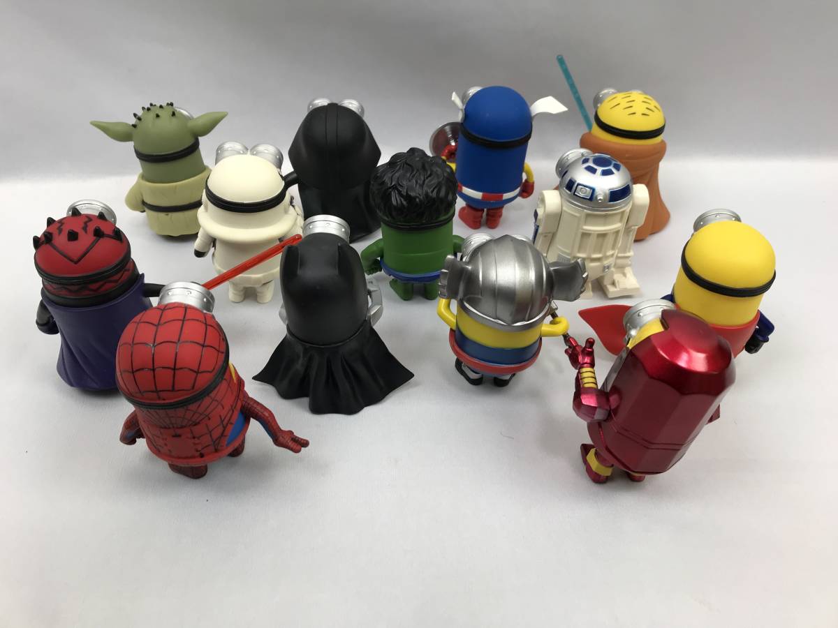 ミニオン minion フィギュア アメコミコラボ 13体セット MARVEL 