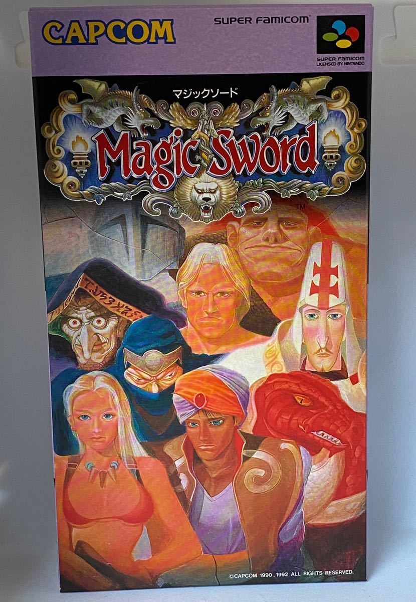 新品未開封】SFC マジックソード Magic Sword カプコン CAPCOM CP 