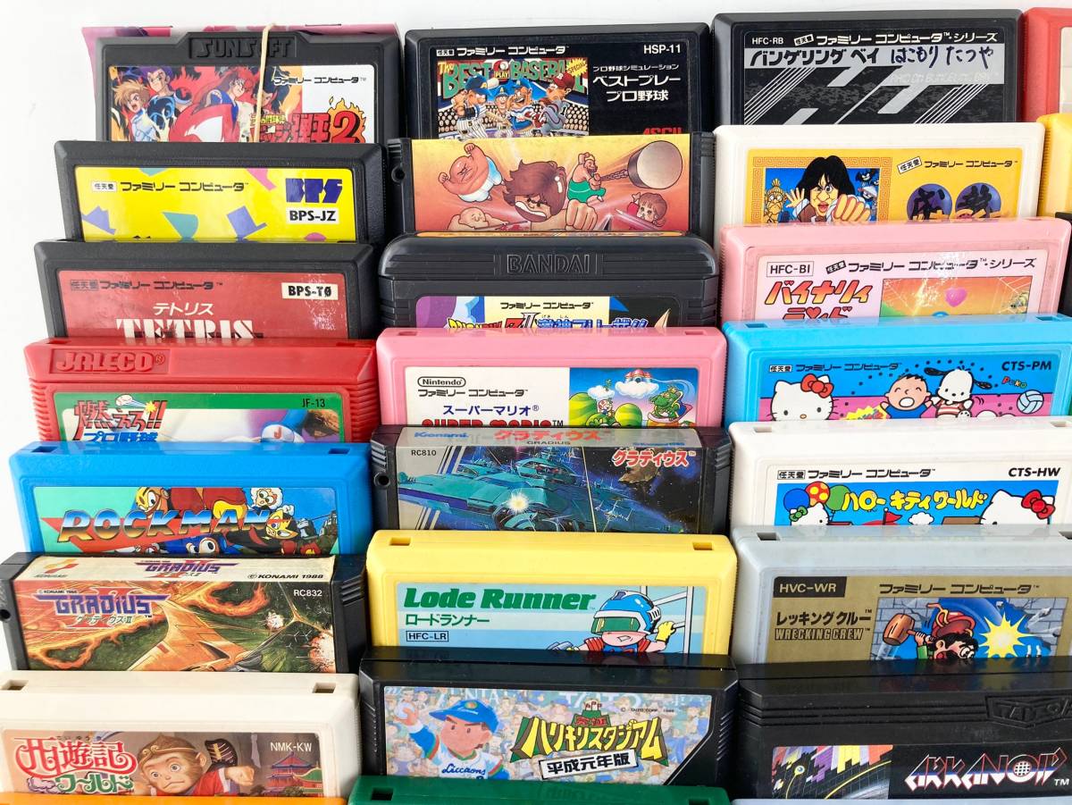さ*♪様 レトロゲーム　大量まとめ売り　PS4 3 DS SFC FC 64 W 01161】[1円～]色々なゲームソフト レトロゲーム カセット 大量 まとめ