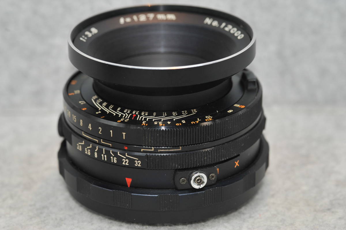 MAMIYA-SEKOR 1:3.8 f=127mm シリアルNo12000 1:3.8 f=127mm Mamiya 中古ジャンク LL1-070◎ RB67用