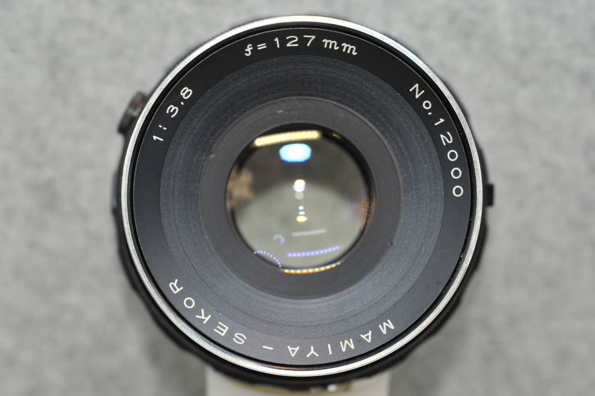 MAMIYA-SEKOR 1:3.8 f=127mm シリアルNo12000 1:3.8 f=127mm Mamiya 中古ジャンク LL1-070◎ RB67用