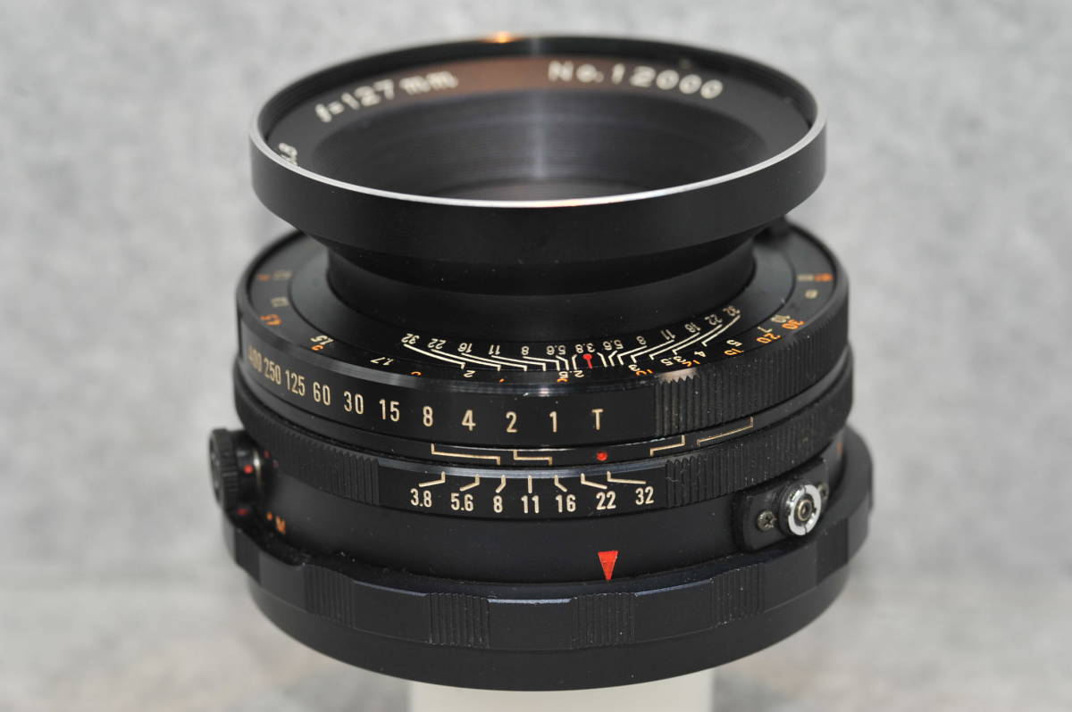 MAMIYA-SEKOR 1:3.8 f=127mm シリアルNo12000 1:3.8 f=127mm Mamiya 中古ジャンク LL1-070◎ RB67用