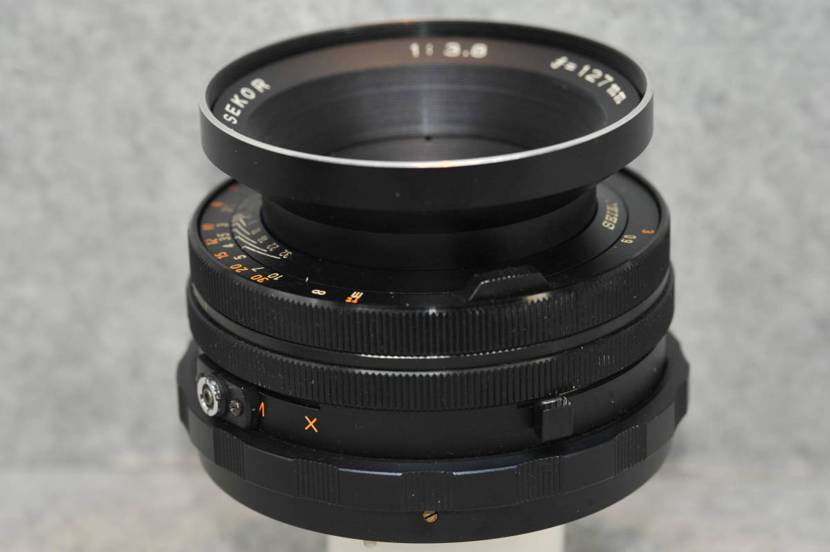 MAMIYA-SEKOR 1:3.8 f=127mm シリアルNo12000 1:3.8 f=127mm Mamiya 中古ジャンク LL1-070◎ RB67用