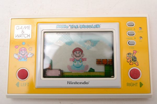 希少 任天堂 ゲーム&ウォッチ マリオ ザ ジャグラー レトロゲーム 1980