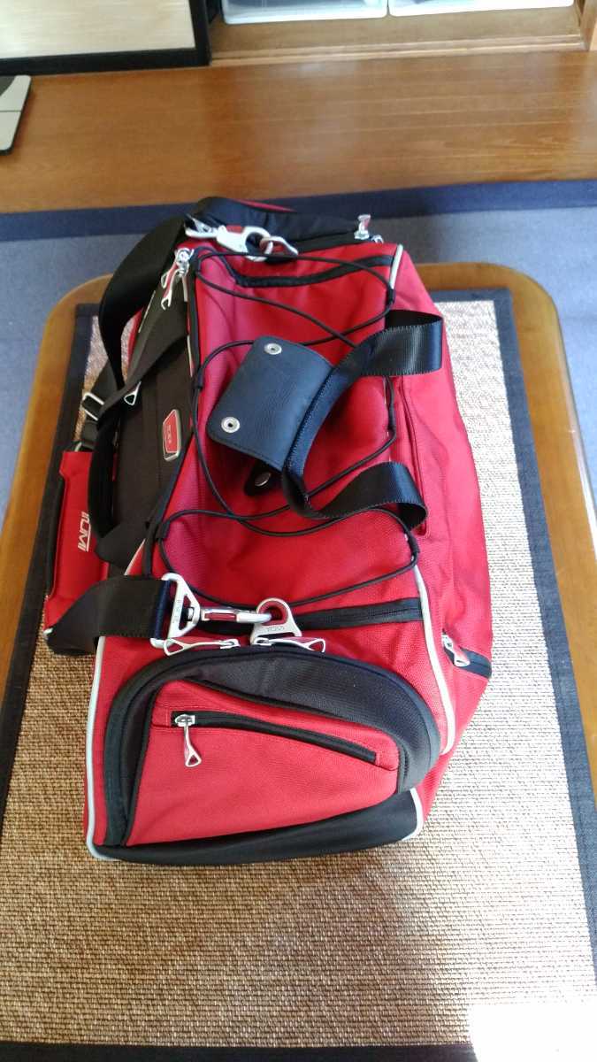 美品 TUMI トゥミ ボストンバッグ スポーツバック DUCATIコラボver