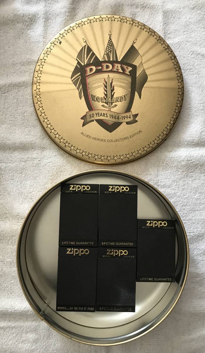 新品】ZIPPO ジッポー D-DAY NORMANDY 50 YEARS ノルマンディー 50周年 