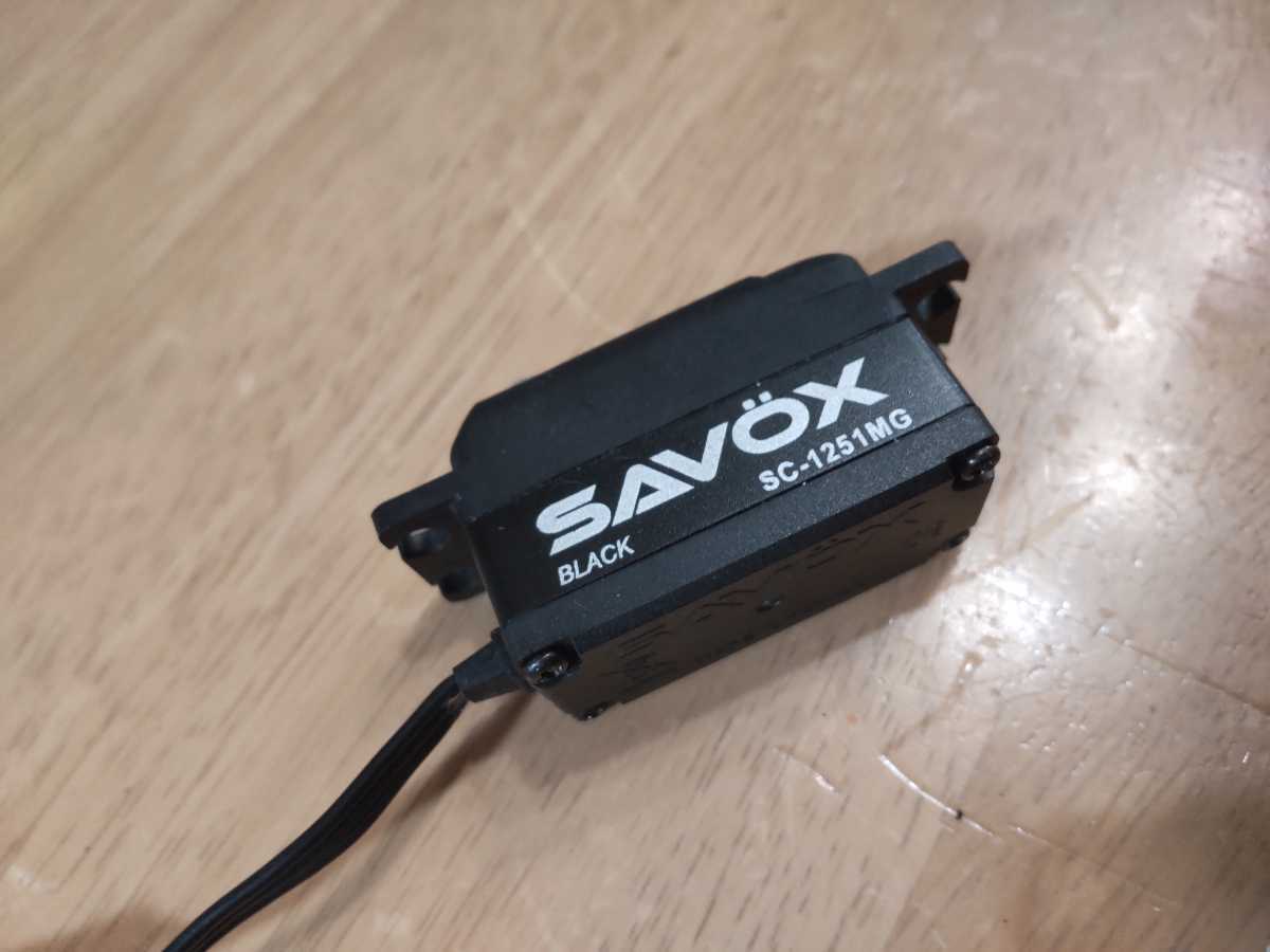 SAVOX SC-1251MG 限定ブラックエディション ロープロデジタルサーボ