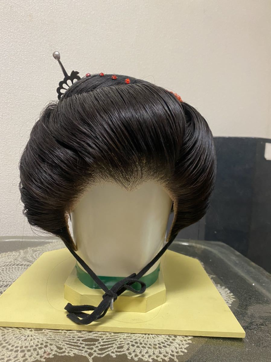 日本髪かつら 夜会まき(かんざし)｜売買されたオークション情報、Yahoo
