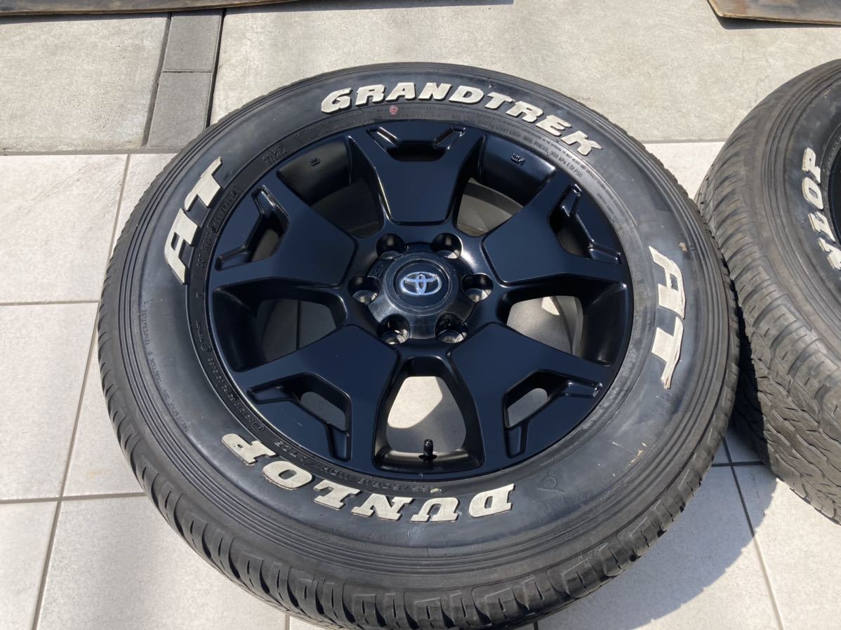 ハイラックス ブラックラリーエディション 純正ホイール 7.5j+30 6H139 