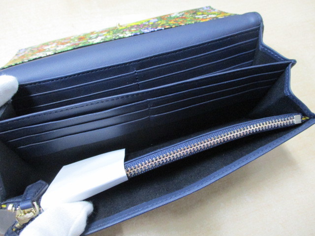 Paul Smithポールスミス Bpw104 ガーデンフローラルトリム かぶせ長財布 ラムレザーネイビー 品 財布 売買されたオークション情報 Yahooの商品情報をアーカイブ公開 オークファン Aucfan Com