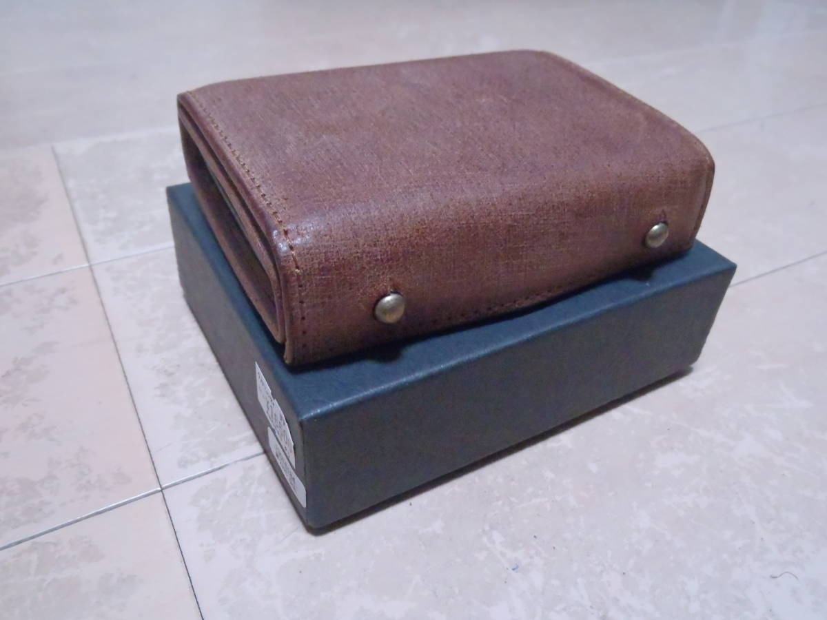 エムピウ☆ミッレフォッリエ クアドレッテイ 二つ折り財布 P25  