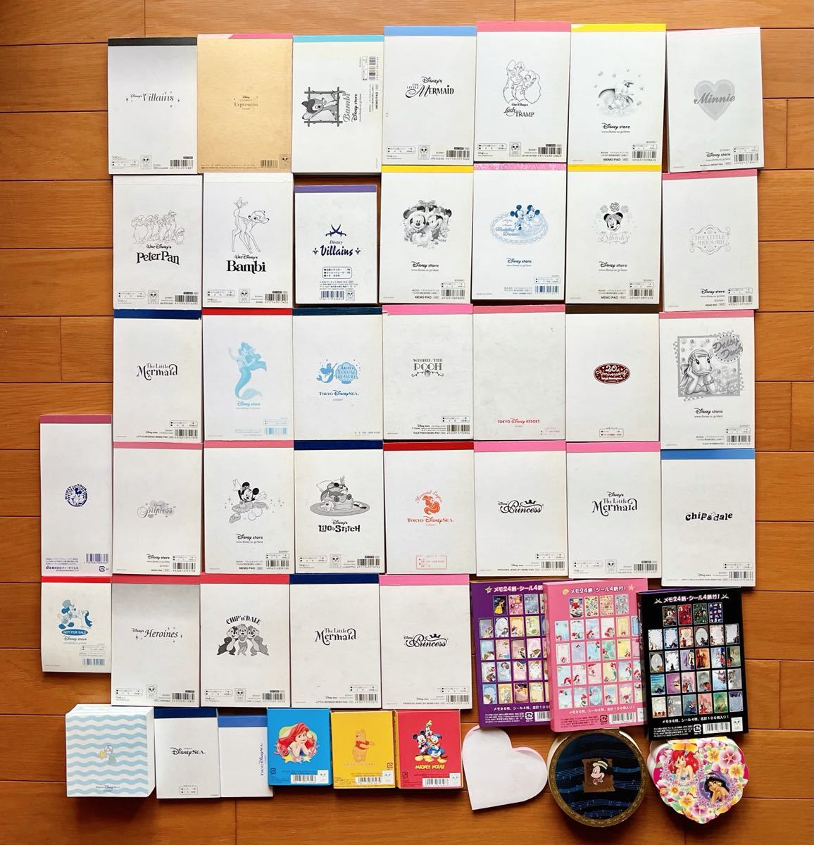 ディズニー メモ帳 まとめ売り プリンセス ヴィランズ ミッキーマウス バンビ など その他 売買されたオークション情報 Yahooの商品情報をアーカイブ公開 オークファン Aucfan Com
