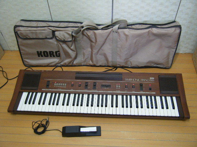 1マ2□KORG 電子ピアノ ケース/フットペダル付◇SP‐80S◇SYMPHONIC 