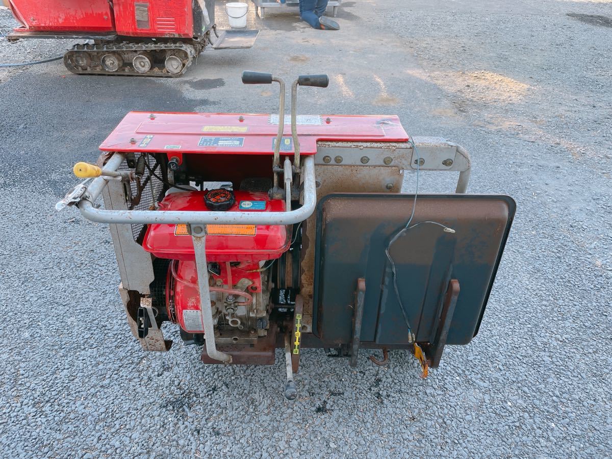 中古 フジイ HMS250 運搬車 ハーベスター改造 ガソリンエンジン G710L 