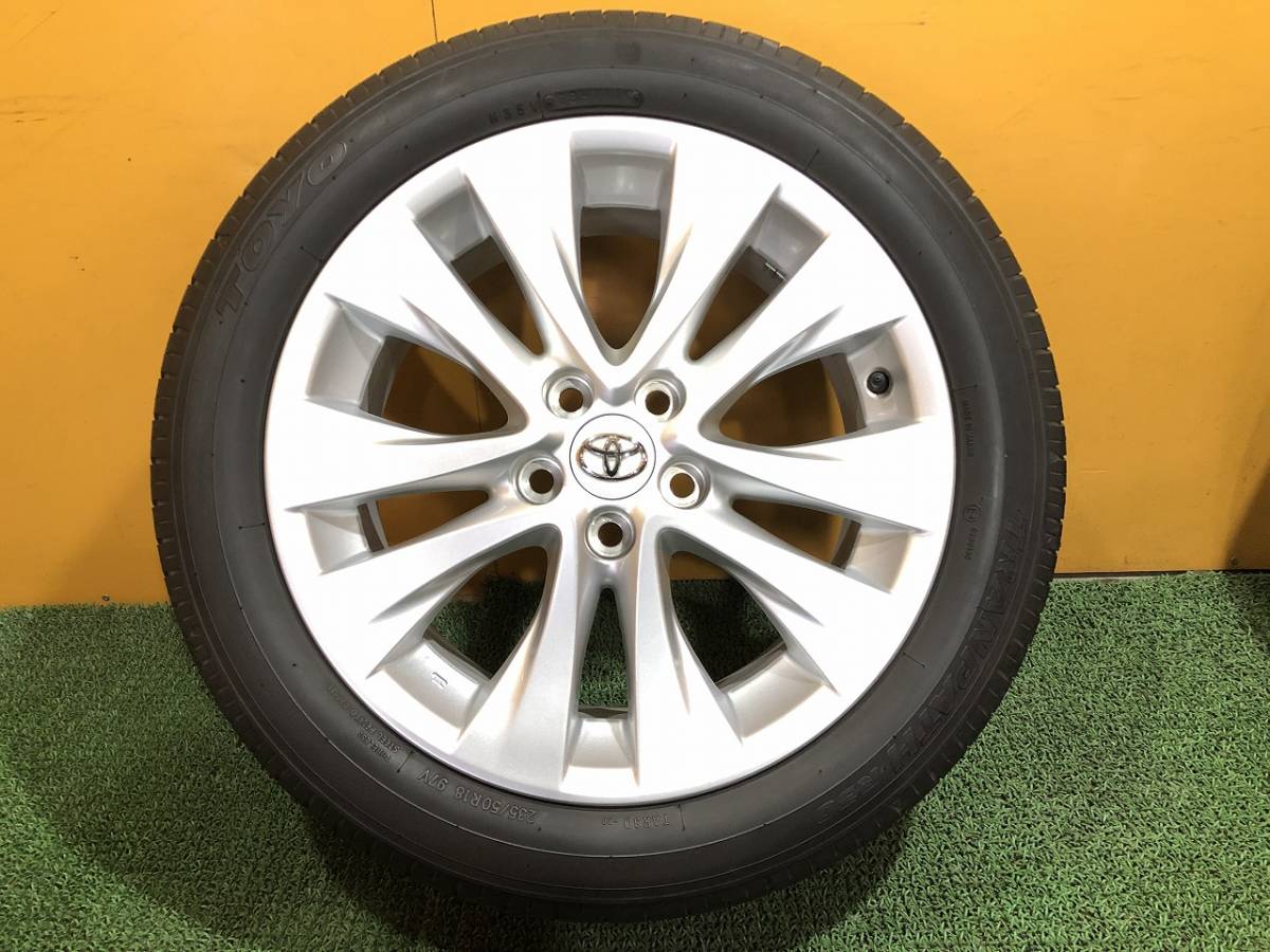 No.738 トヨタ 20系アルファード/ヴェルファイア純正ホイール 18インチ 