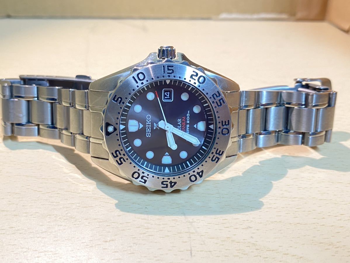 SEIKO セイコー PROSPEX SBDN013 太 チタン ソーラー ダイバー 売買 
