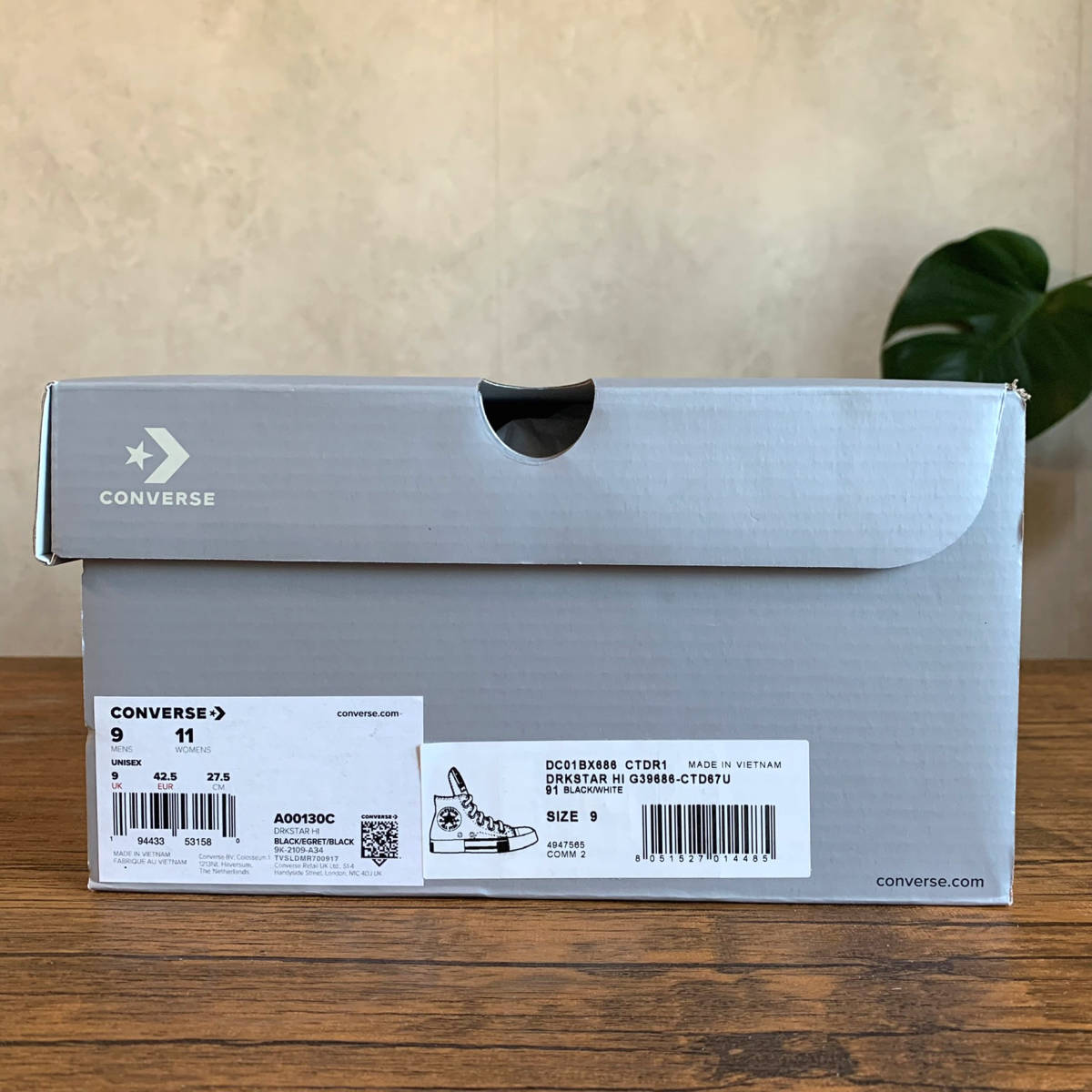 新品未使用箱付き】RICK OWENS DRKSHDW CONVERSE リックオウエン 
