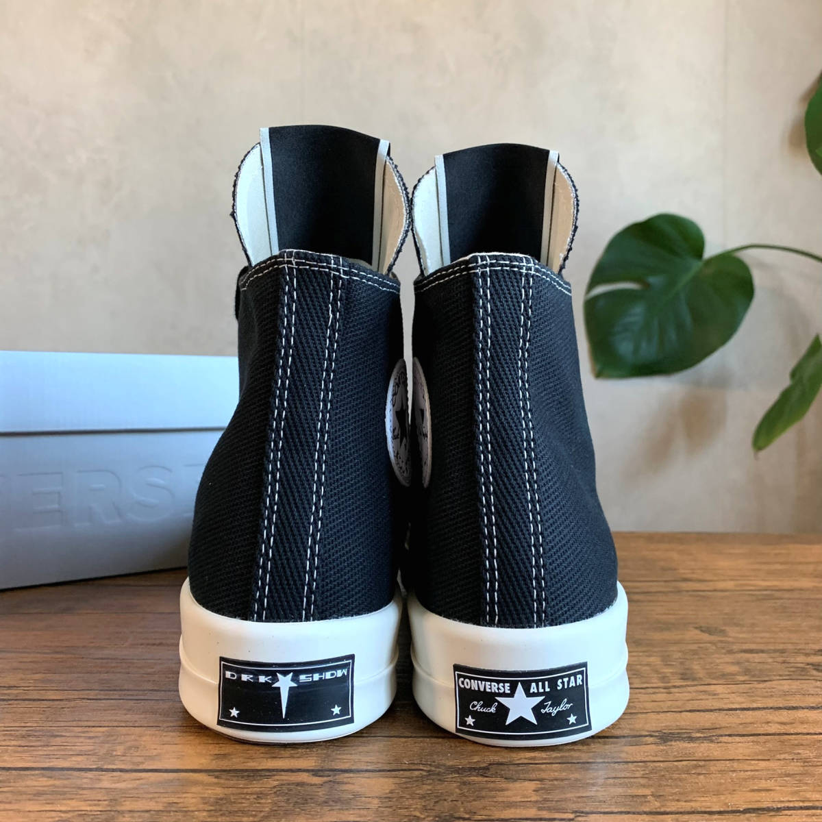 新品未使用箱付き】RICK OWENS DRKSHDW CONVERSE リックオウエン 