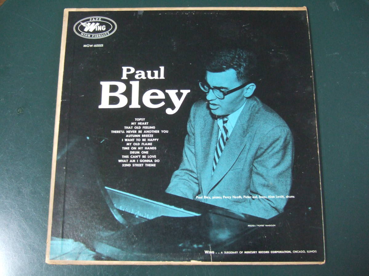  Wing Paul Bley / Paul Bley(ジャズ一般)｜売買されたオークション情報、yahooの商品情報をアーカイブ公開 - オークファン ジャズ一般