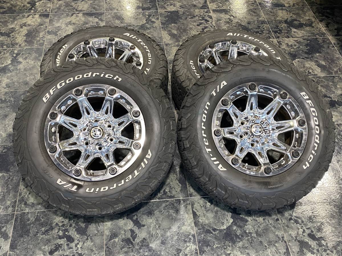 17インチ バリスティック オフロード LT265/70R17 BFグッドリッチAT 