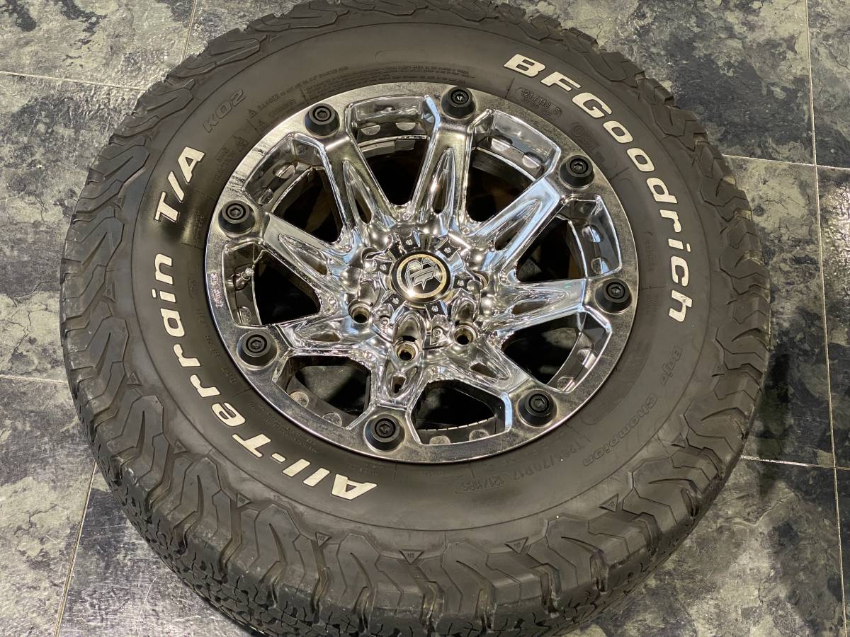 17インチ バリスティック オフロード LT265/70R17 BFグッドリッチAT 