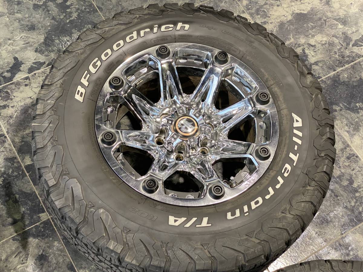 17インチ バリスティック オフロード LT265/70R17 BFグッドリッチAT 