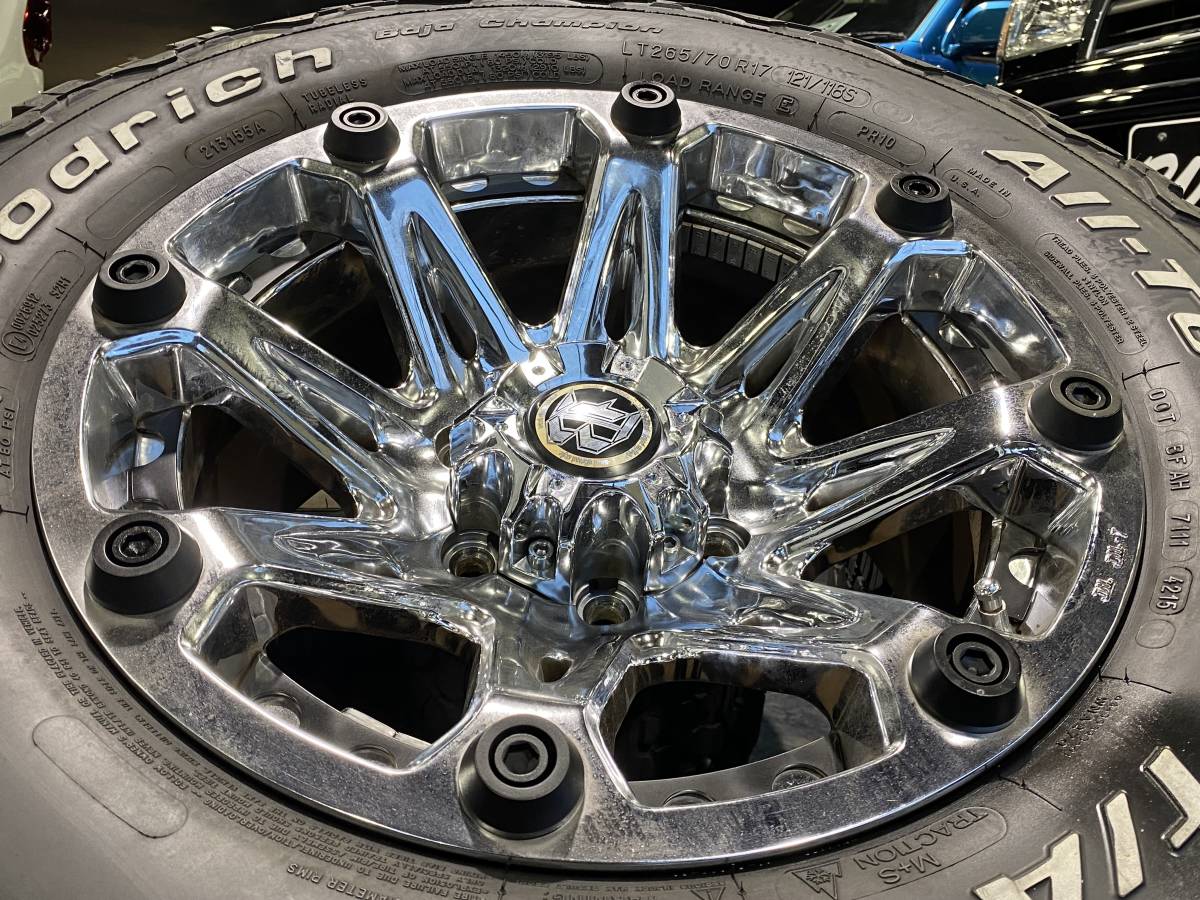 17インチ バリスティック オフロード LT265/70R17 BFグッドリッチAT 