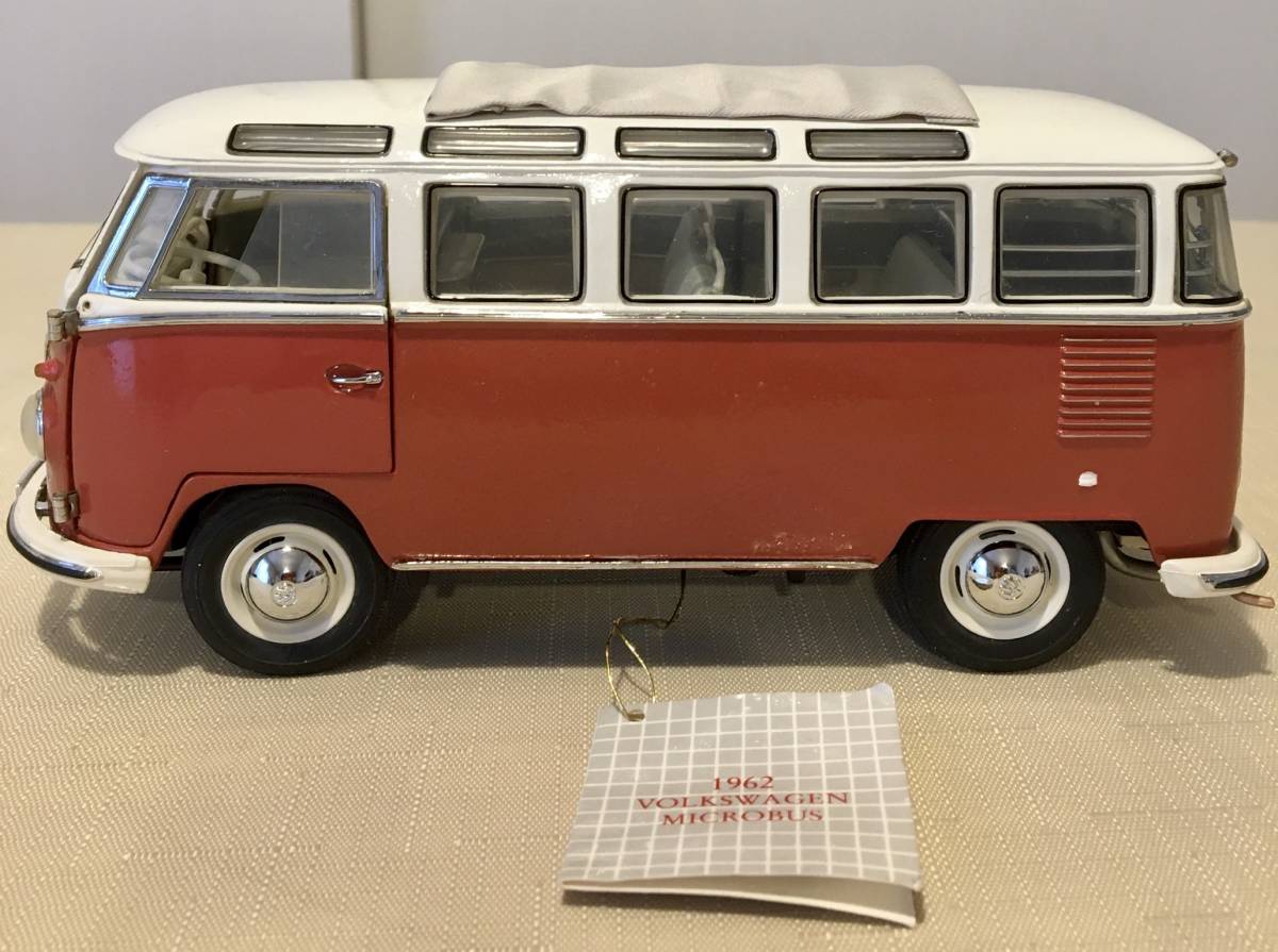 ジャンク FRANKLIN MINT 1:24 1962 VOLKSWAGEN MICROBUS フランクリン