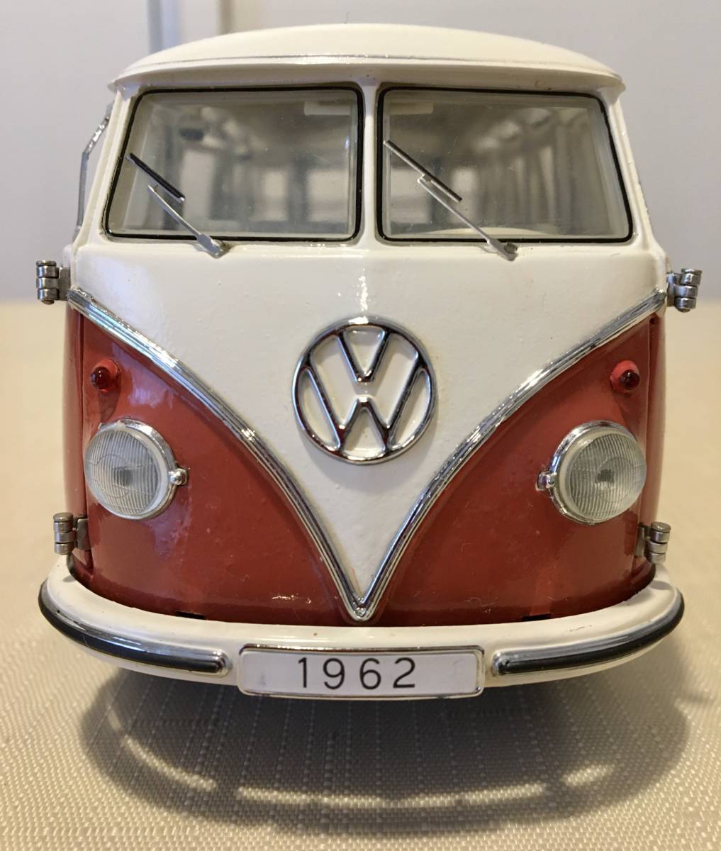 n*s様 フランクリンミント　ワーゲンバス1/24 ジャンク FRANKLIN MINT 1:24 1962 VOLKSWAGEN MICROBUS フランクリン