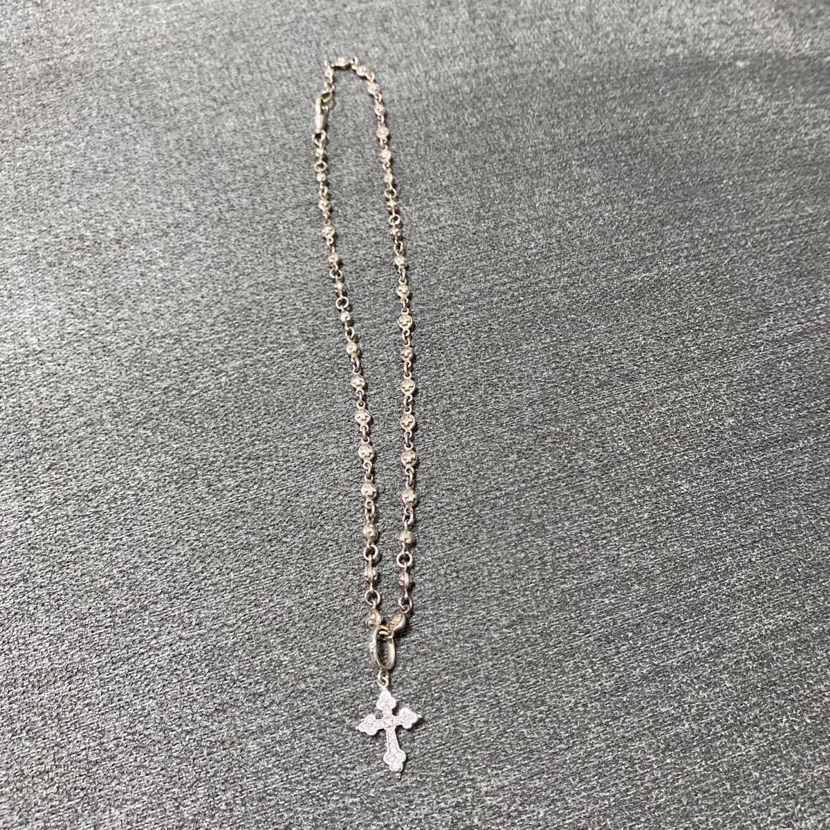 Loree Rodkin ローリーロドキン クロス ネックレス 箱付き シルバー 