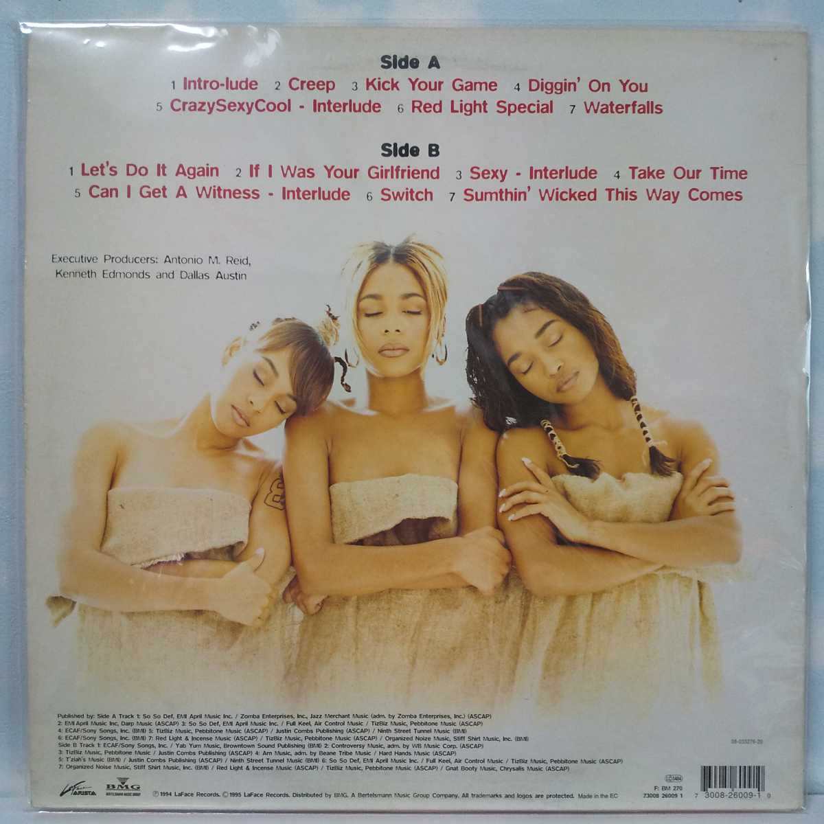 TLC CrazySexyCool | Crazy Sexy – Vinyl レコード•EUオリジナル盤TLC