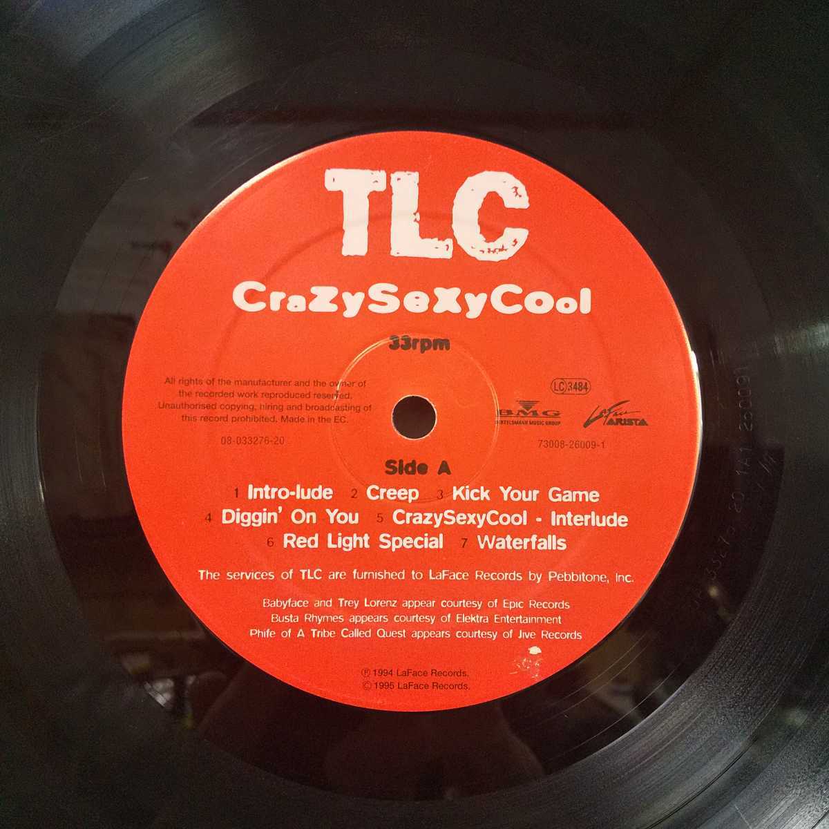 TLC CrazySexyCool | Crazy Sexy – Vinyl レコード•EUオリジナル盤TLC