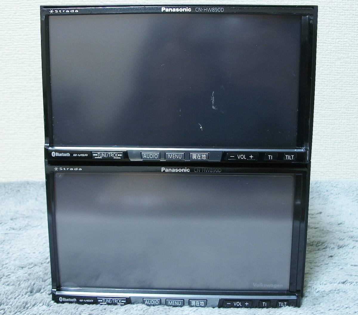 低価，新作登場 2台セット パナソニック ストラーダ CN-HW890D スバル VW HDDナビ フルセグ ジャンク(HDDナビ)｜売買されたオークション情報、yahooの商品情報をアーカイブ公開 - オークファン HDDナビ