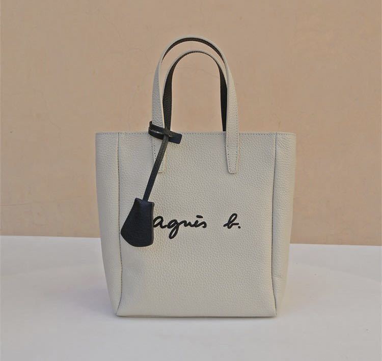 アニエスベー agnes b. トートバッグ ショルダーバッグ 刺繍ロゴ アニエスベー agnes b. トートバッグ ショルダーバッグ 刺繍ロゴ
