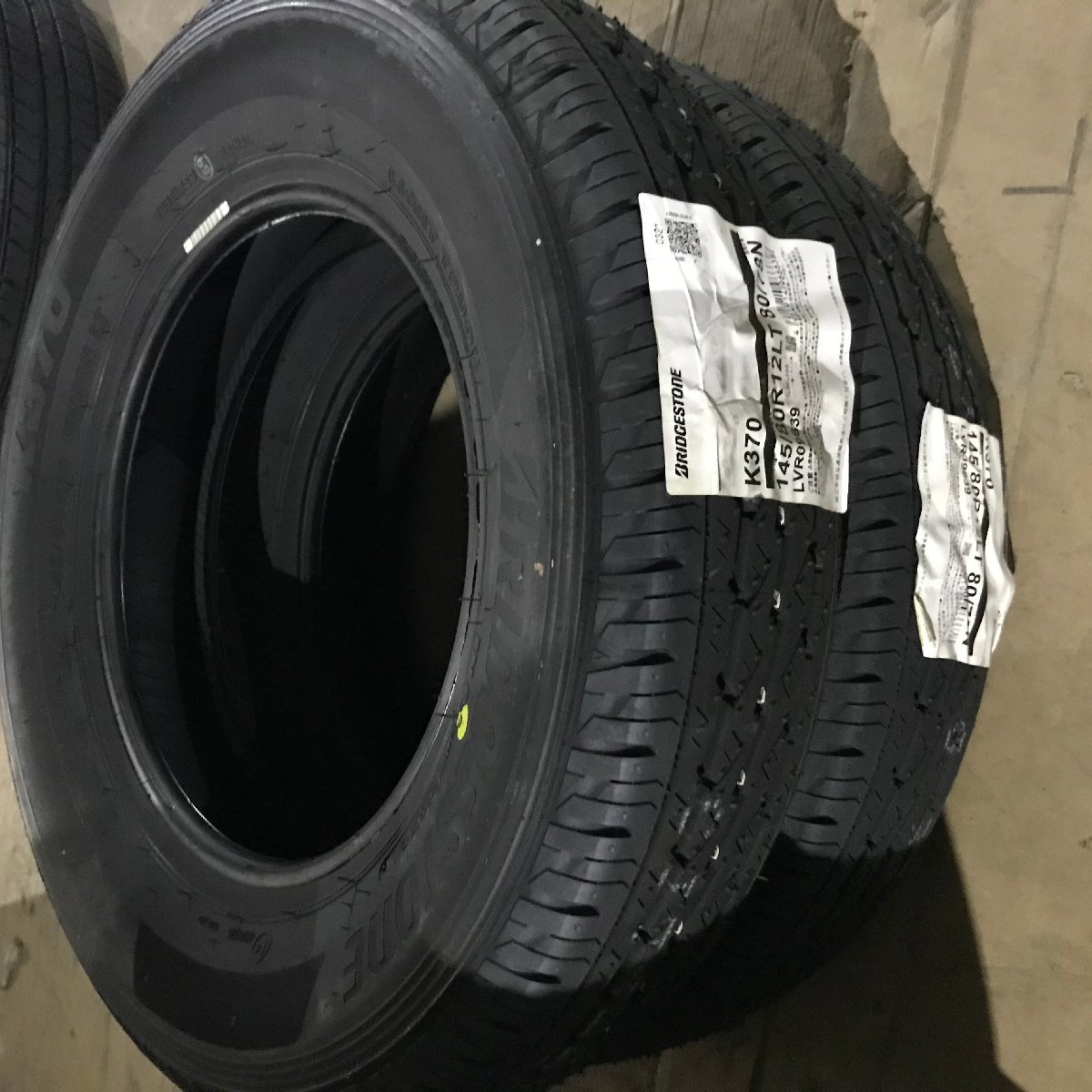 本物保証，安い 管理番号：R2-9-18 1個＝2本 145/80R12 80/78N LT BS K370 2021年製 セール/夏タイヤ/店頭取付可能(中古品)｜売買されたオークション情報、yahooの商品情報をアーカイブ公開 - オークファン 12インチ以下