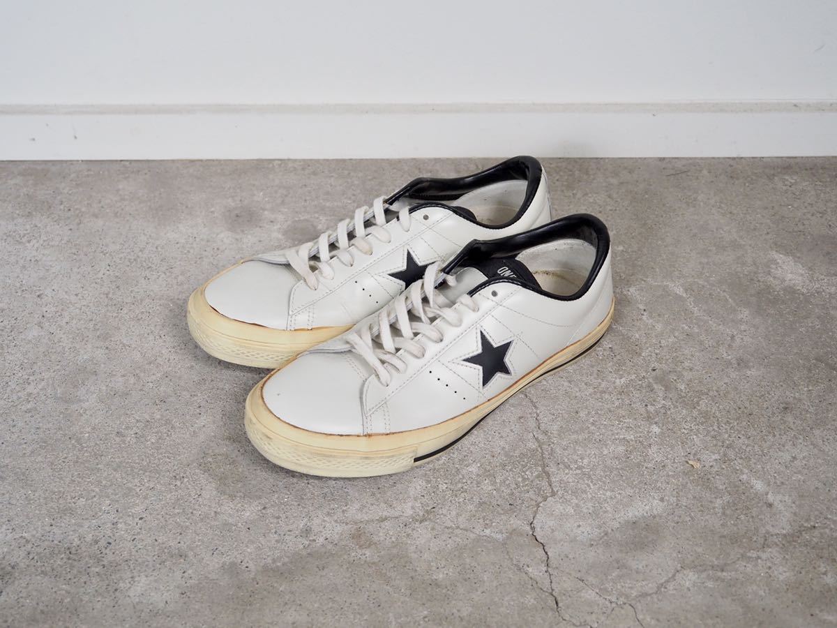 star one US8.5ワンスター レザー ALL STAR メルカリ - ワンスター ONE 