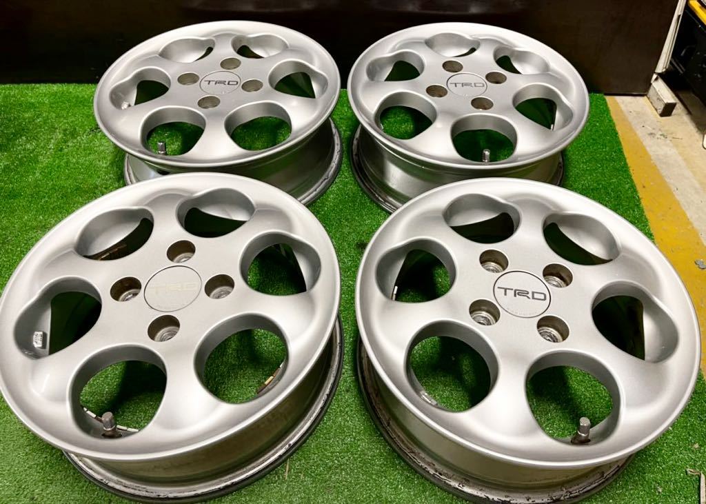 TRD トヨタ 純正 アルミホイール 13インチ 4.5J +35 ハブ約54mm PCD100 