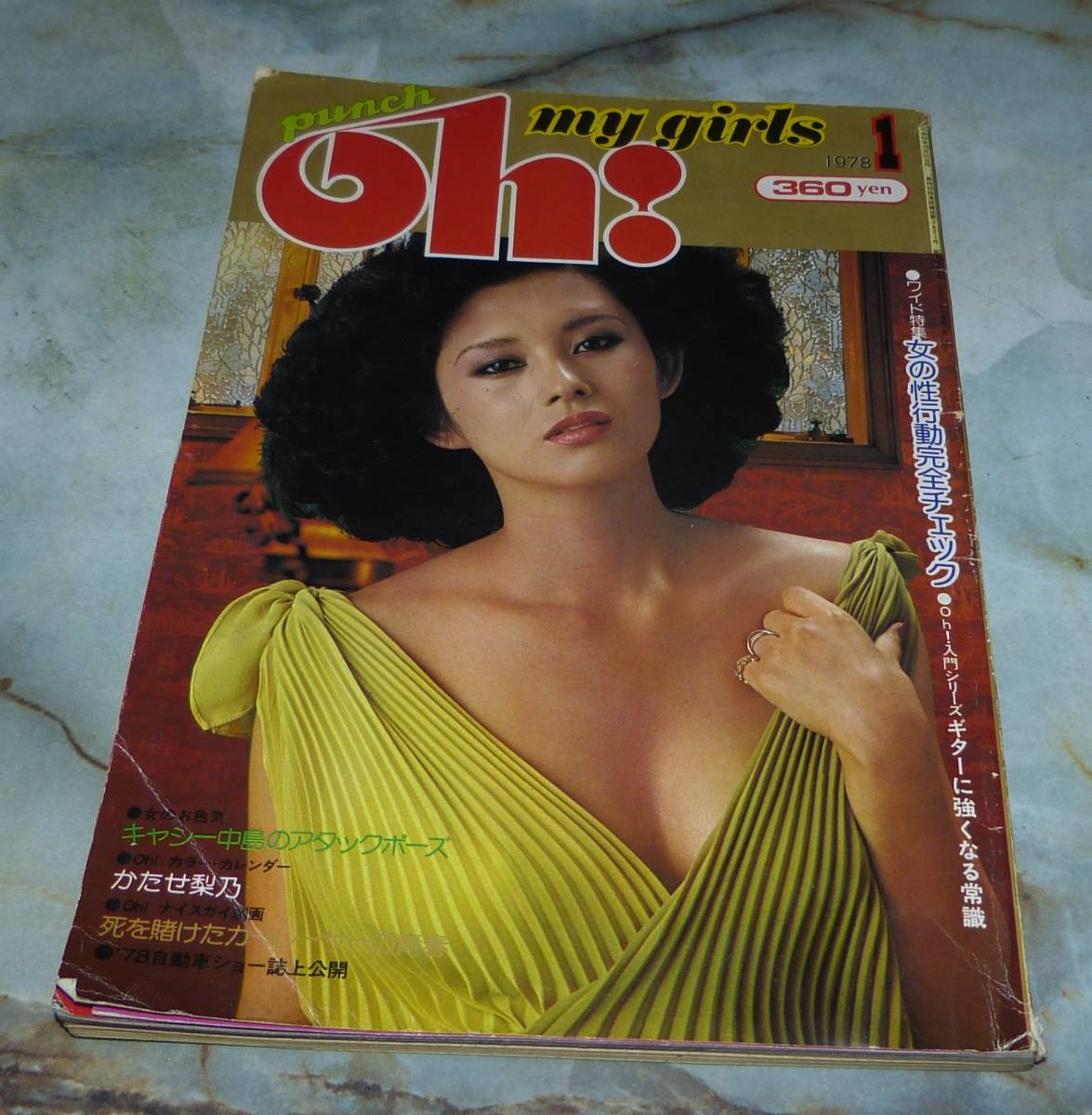 punch OH！ my girls 1978.1 かたせ梨乃、キャシー中島、武井みどり