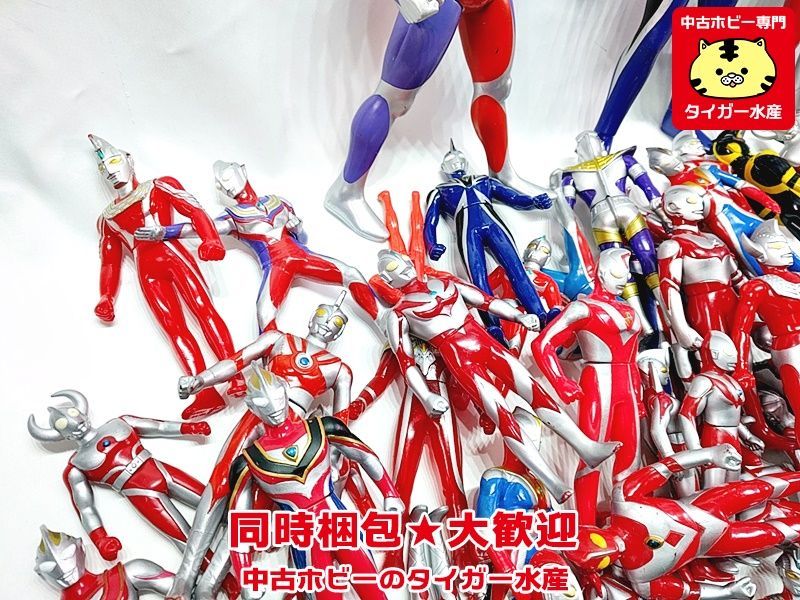ジャンク◇ウルトラマンガイア/ウルトラマンティガ等 ソフビ ジャンク◇ウルトラマンガイア/ウルトラマンティガ等 ソフビ