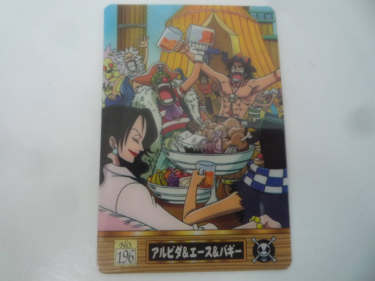 One Piece ワンピース 新海賊王グミ グミカ プラスチックカード No 196 アルビダ エース バギー ワンピース 売買されたオークション情報 Yahooの商品情報をアーカイブ公開 オークファン Aucfan Com