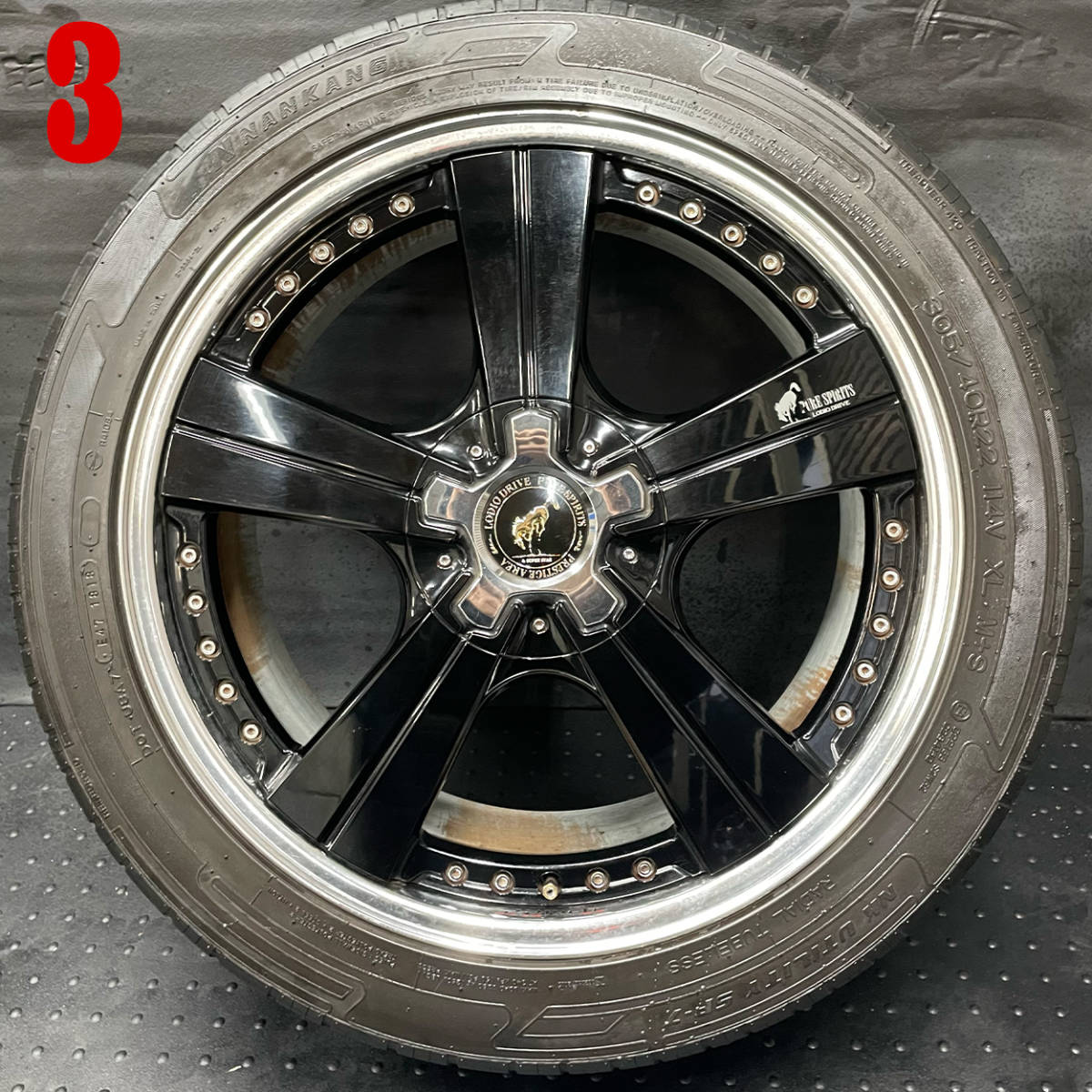 売り切り! 中古ホイール ランクル200系 タンドラ セコイア用 22インチ 