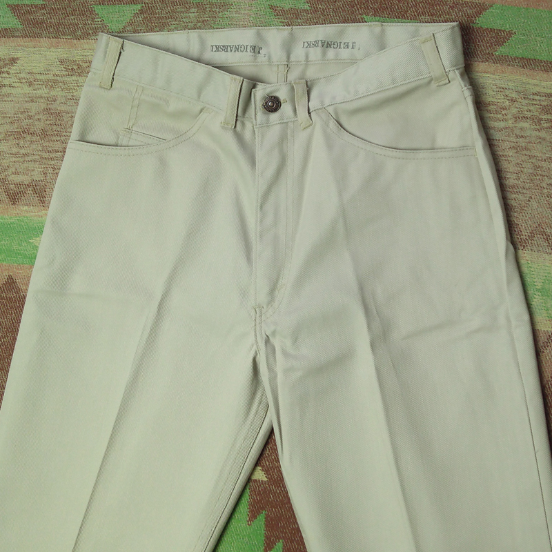 DEAD-STOCK 【LEVI'S STA-PREST】 60s 518 Twill Slim Pants / 60年代